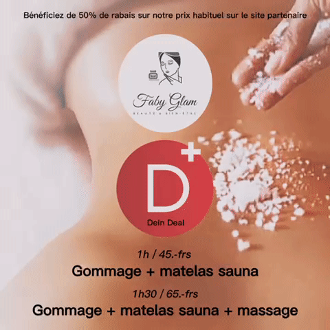 offre gommage massage soins corps dein deal